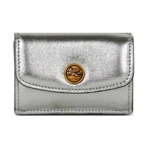 ETRO Laminated Leather Coin Purse