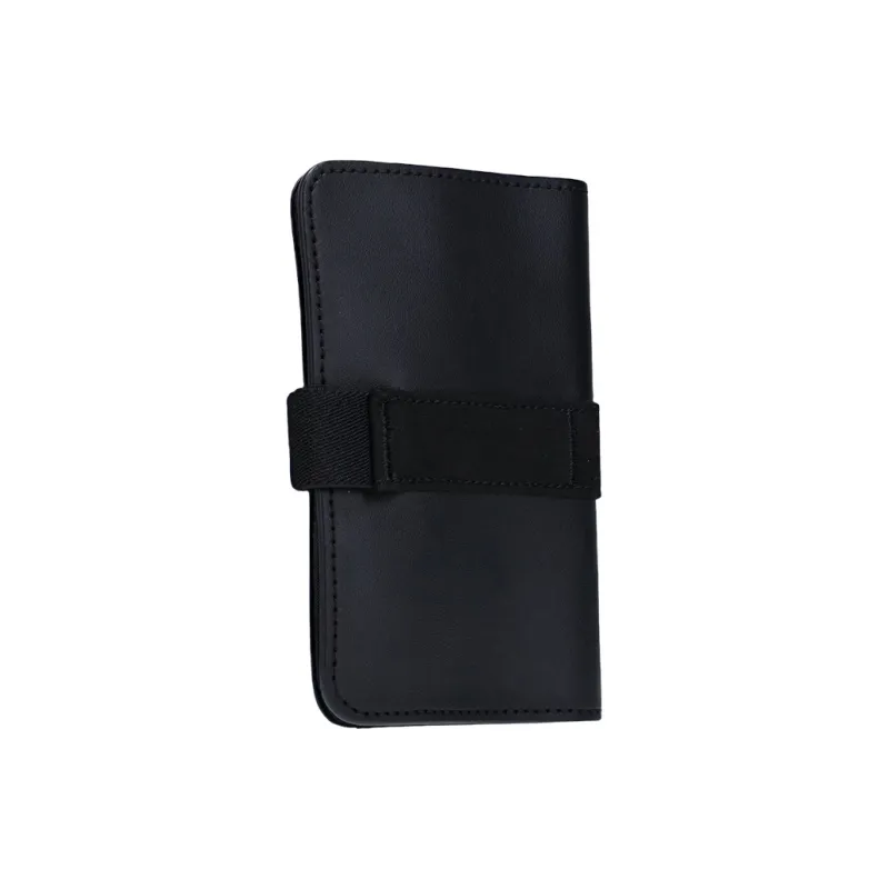 DB Polyester Passport Holder Regular Unisex Black-1