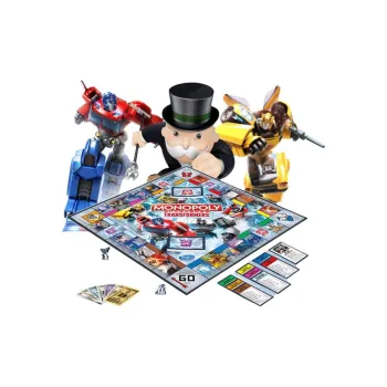 Hasbro Monopoly  Transformers Edition The King Of Real Estate Board Games