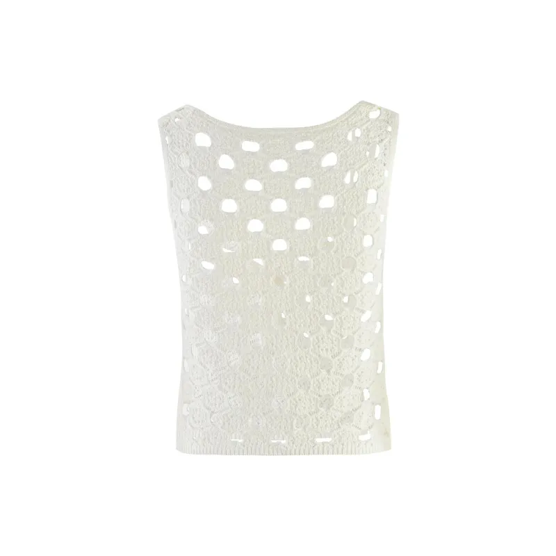 Tiger Mist Tank Tops Women's White-1