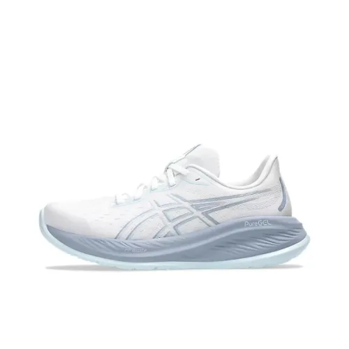 Asics GEL-CUMULUS 26 Running Shoes Unisex Low-Top White/Cool Gray