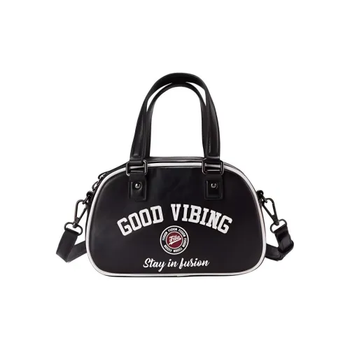 FILA FUSION Fabric Handbag Extra Small Women's Pitch Black