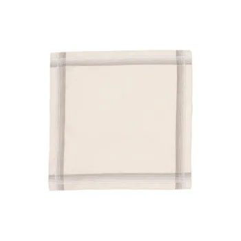 Beams Cotton Handkerchief Men's Beige