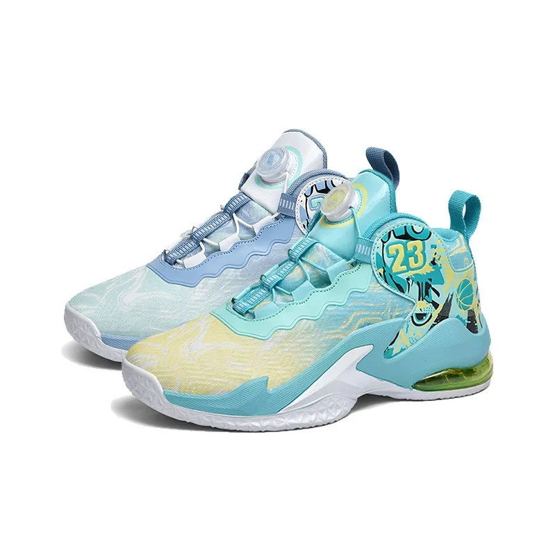 MUSNODO Cushioning, Slip Resistant, Abrasion Resistant, Breathable, Coverage, Rebound Mid Top Basketball Shoes Unisex-19