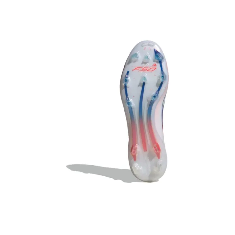 Adidas F50 Elite Mid Fg Cloud White Lucid Blue Solar Red Women's-5