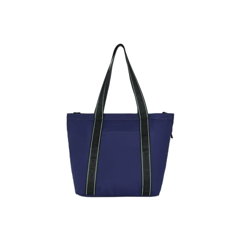 FILA Fabric Tote Bag Shopping Bag Handbag Shoulder Bag Unisex Dark Purple-3