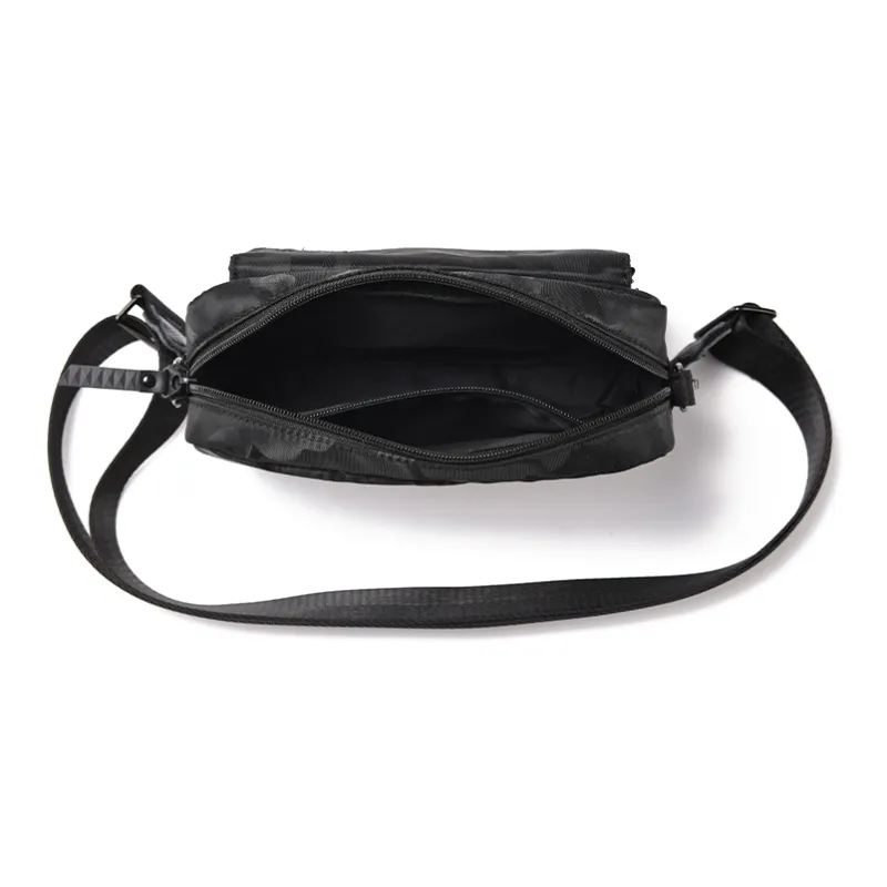 Yohji Kimura Oxford Crossbody Bags Men's Black/Camouflage Black-5
