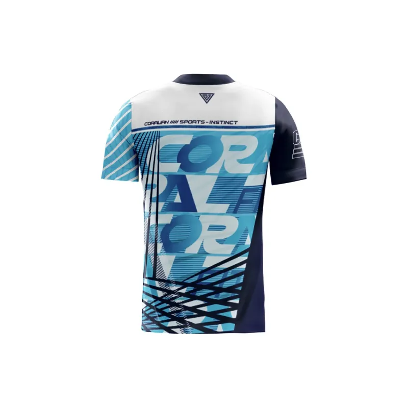CORALIAN Badminton Clothing Women's Blue White-1
