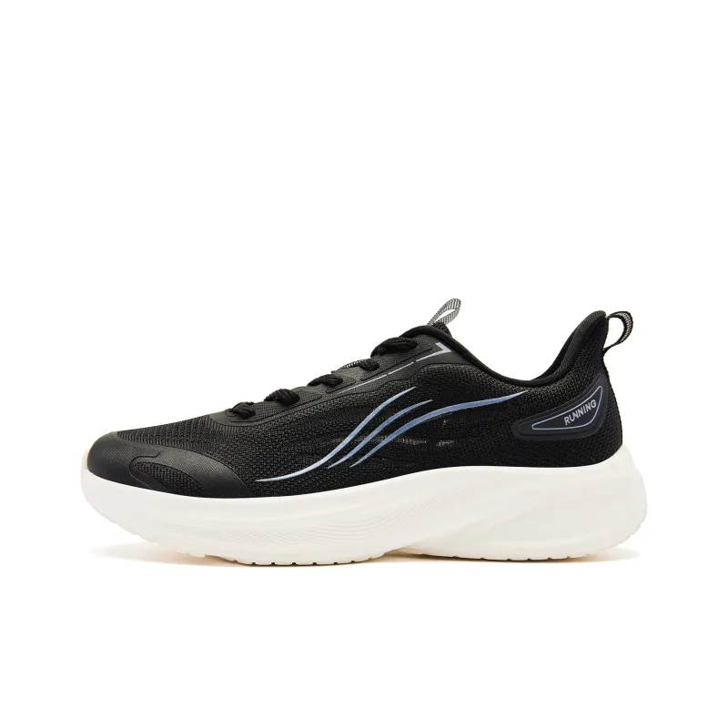 QIAODAN Sigh 5.0 Breathable And Lightweight Running Shoes Women's Black-0