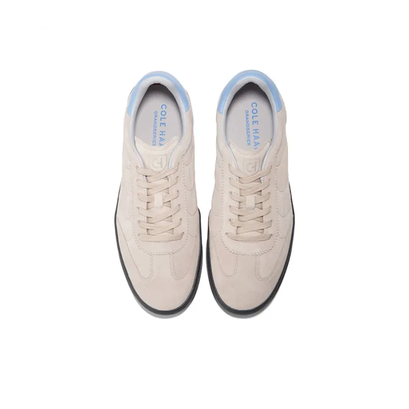 COLE HAAN Coverage Anti Slip And Wear Resistant Lightweight Low Top Skateboard Shoes Men's Greige-2