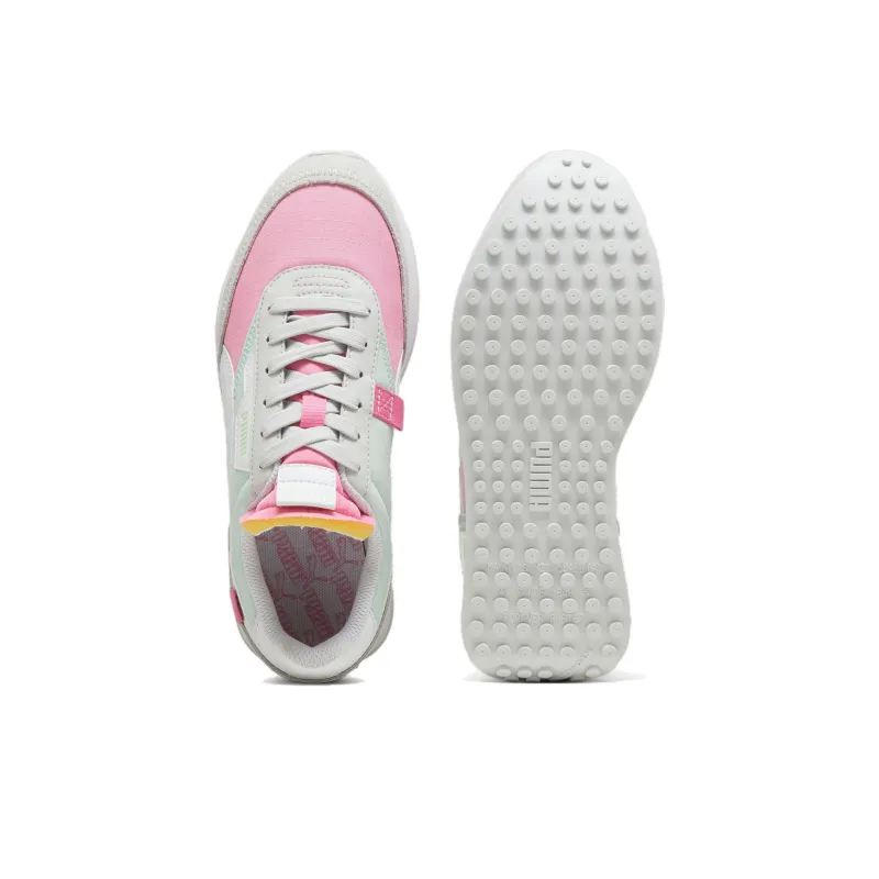 PUMA Future Rider Slip Resistant Low Top Casual Running Shoes Unisex Pink-3