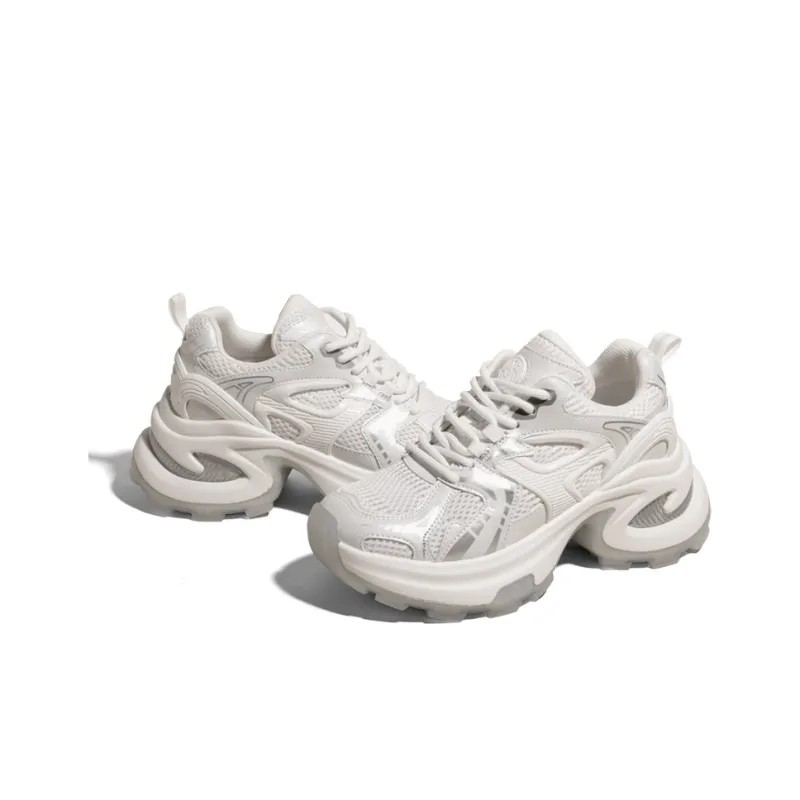 KODI Wear-resistant Lightweight Breathable And Non-slip. Low-Top Chunky Sneakers Women's-18