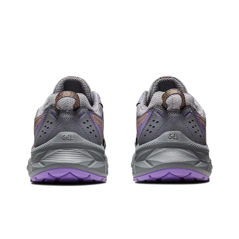 Asics Gel Venture 9 Anti Slip Wear Resistant Low Top Casual Running Shoes Women's Gray Purple-3