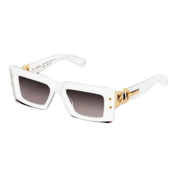 BALMAIN Impérial Rectangle frame Sunglasses