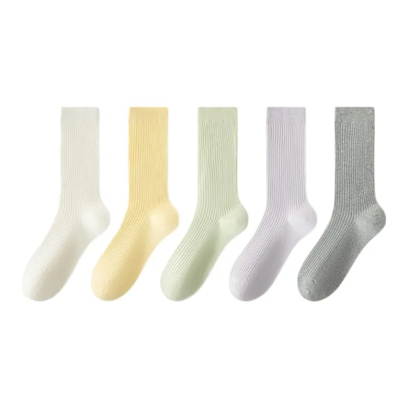 Urban Beauty Mid Calf Socks Women's 5 Pack-3