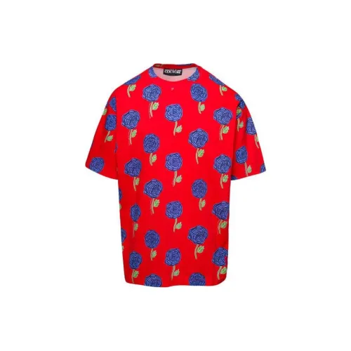 VERSACE JEANS COUTURE T-Shirts Men Red