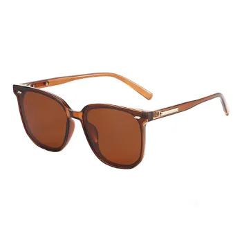 BSELEON TR/Memory Plastic Square Sunglasses Unisex