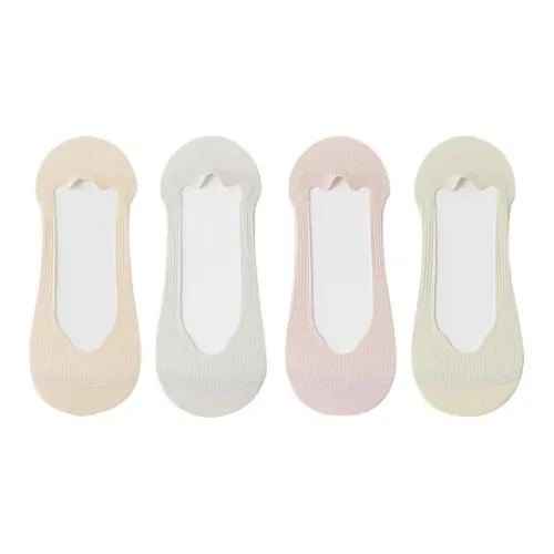 BONAS No Show Socks Women's 4 Pack