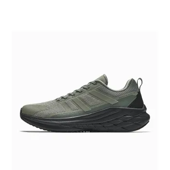 Anta Breathable Lightweight Low Top Casual Running Shoes Men's Green Black