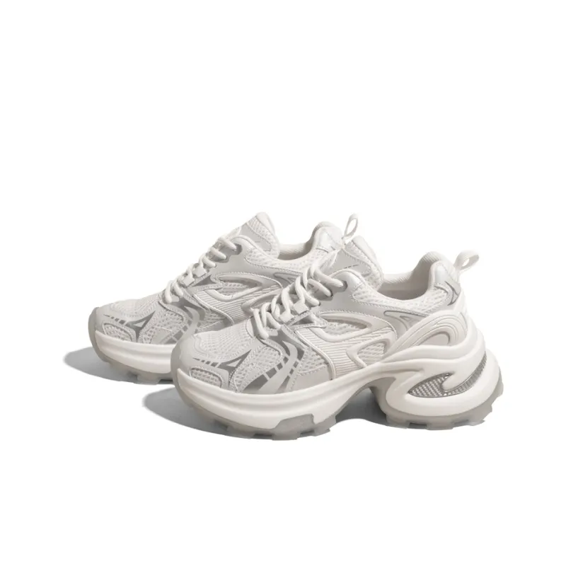 KODI Wear-resistant Lightweight Breathable And Non-slip. Low-Top Chunky Sneakers Women's-19
