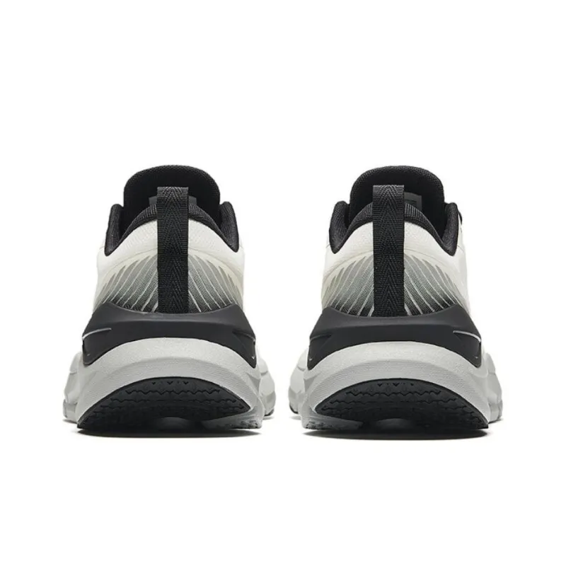 Anta Cushioning Low Top Running Shoes Men's White Black-3