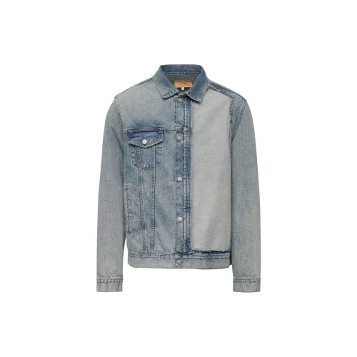 MM6 Maison Margiela Contrasting Denim Jacket