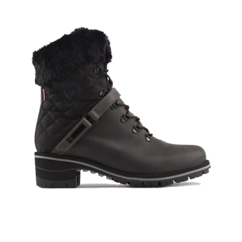 ROSSIGNOL 50mm Leather Lace-up Ankle Boots-1