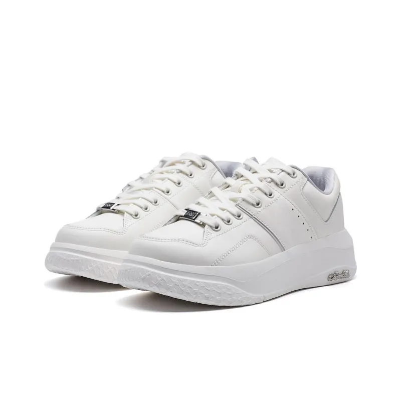XTEP 1987 Collection Slip Resistant, Abrasion Resistant, Breathable Low Top Casual Shoes Women's Sail White-2