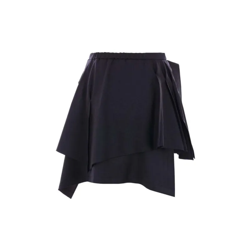 Vivienne Westwood Meghan Asymmetric Virgin Wool Skirt-1