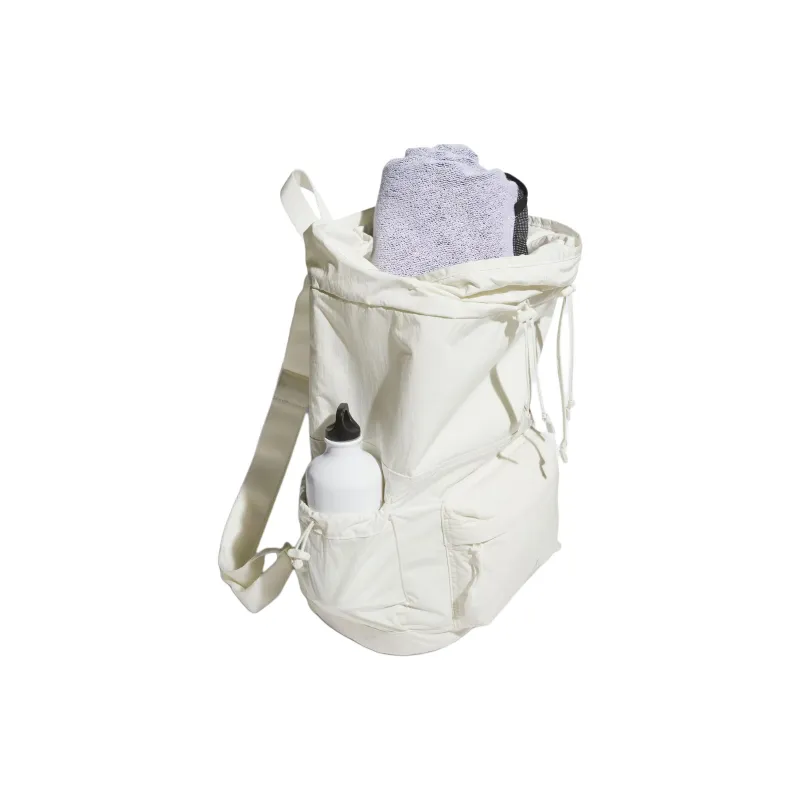 Adidas Recycled Polyester Backpack Regular Unisex Jade White Color-2