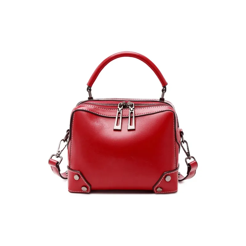 TTaG．baG Cow Leather Handbag Women's-14
