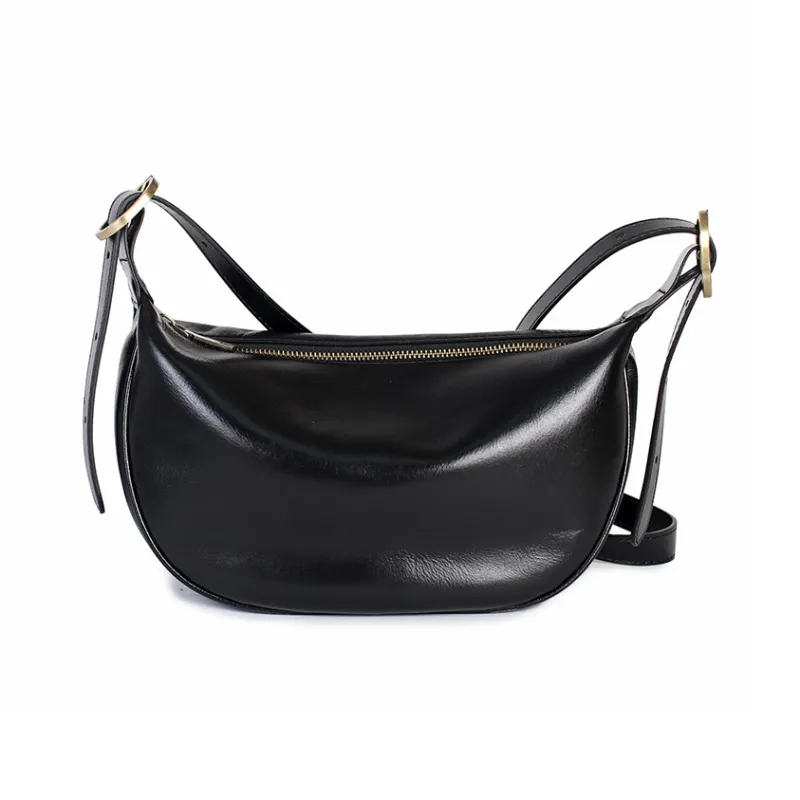 TTaG．baG Cow Leather Shoulder Bag Women's Black/Sunset Yellow/Green/White/Coffee-0