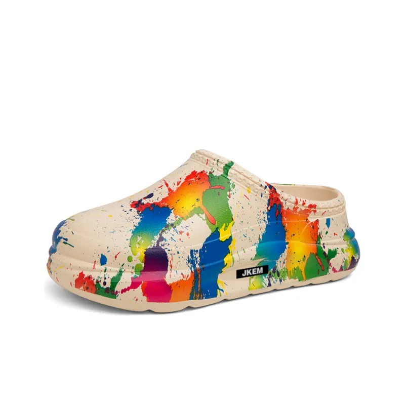 JKEM Abrasion Resistant Slip Resistant Wrap toe Slippers Men's-7
