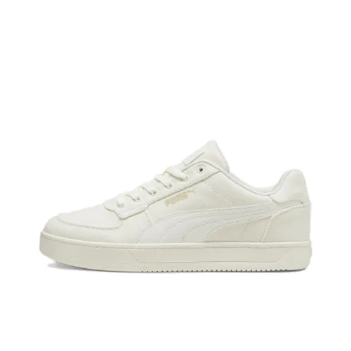 PUMA Caven 2.0 Non-slip Lightweight Low-Top Skateboard Shoes Unisex White