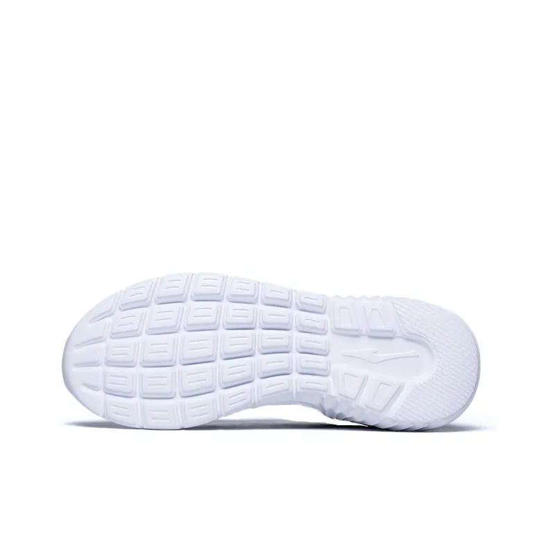 Erke Cushioning Anti Slip And Wear Resistant Low Top Casual Running Shoes Men's True White-4