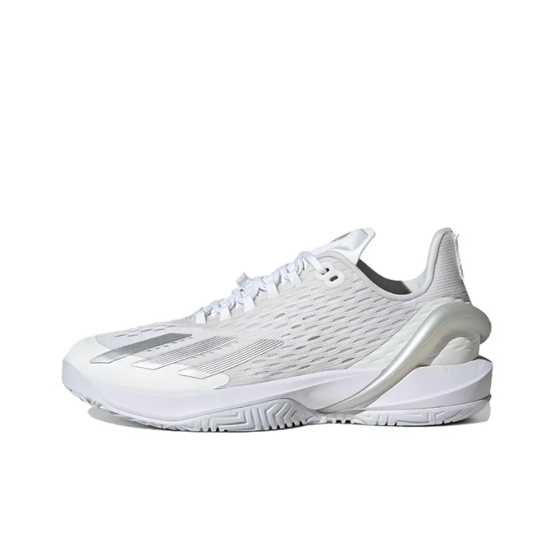 Adidas Adizero Cybersonic Women's Cloud White Silver Metallic Grey Women's-0