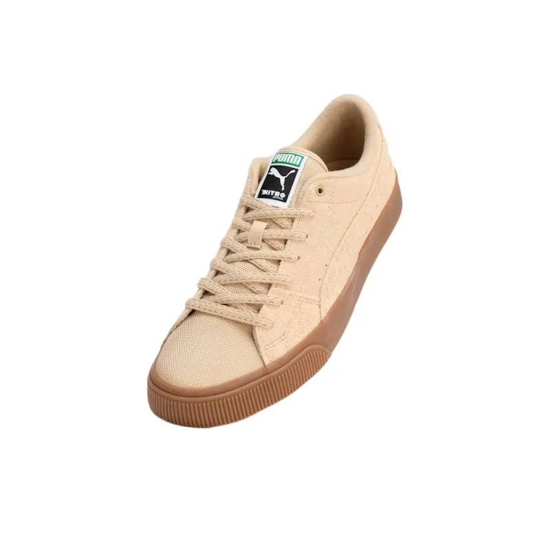 PUMA Suede Anti Slip Wear Resistant Low Top Skateboard Shoes Unisex Brown-2