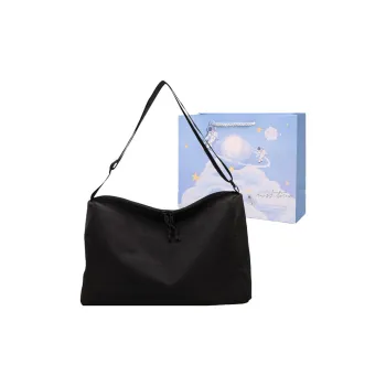 Duoluplo Doron Paul Fabric Shoulder Bag, Crossbody Bag Women's Black/Khaki/Orange