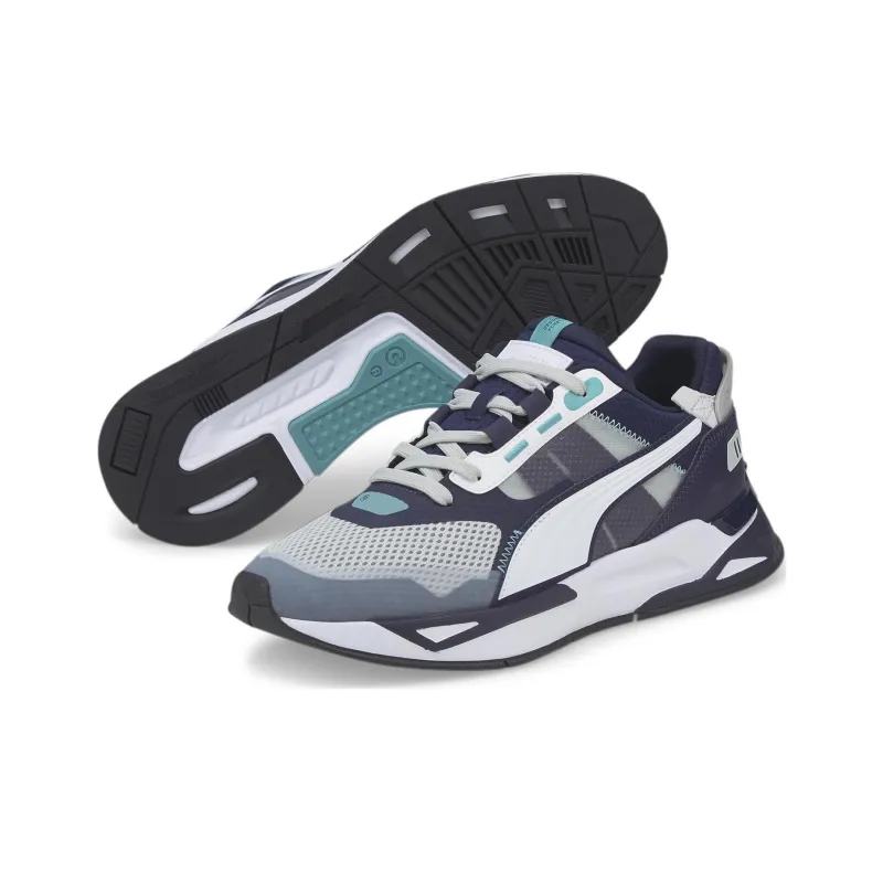 PUMA Mirage Sport Tech 'White Midnight Navy'-2