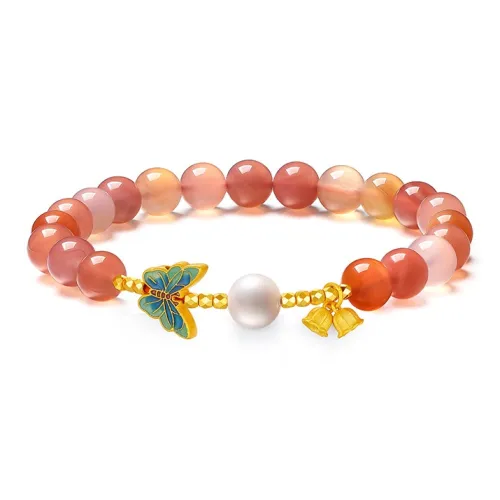 LIU GUI FU JEWELRY Agate S925 Silver Jade Bracelet Women's
