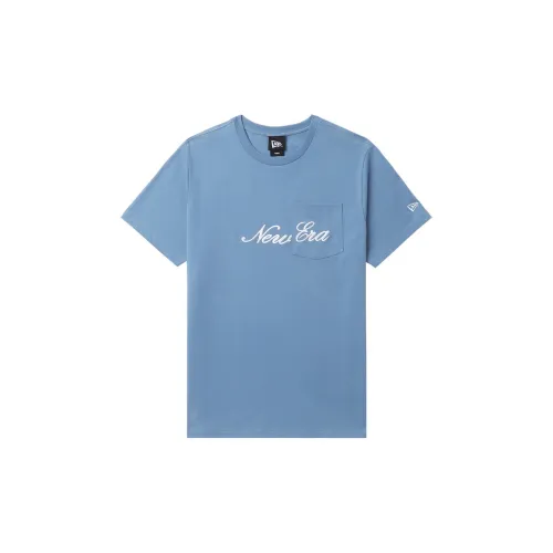 New Era T-Shirts Unisex Acid Blue