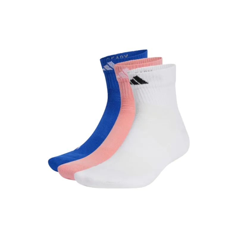 Adidas PERFORMANCE CUSHIONED MID-CUT SOCKS 3 PAIRS Mid-Calf Socks Unisex 3 Pack-0
