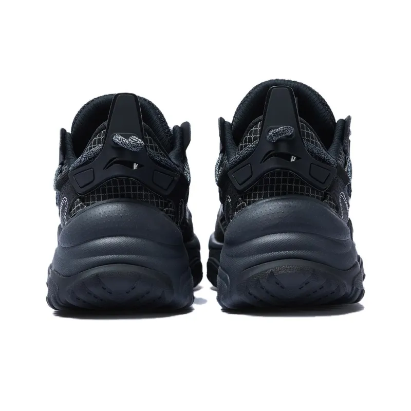 LiNing Aurora WindWalker Wear-Resistant Low-Top Casual Shoes Women's Black-4
