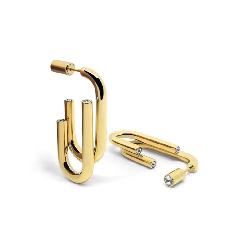 ALP JEWELRY 316L Stainless Steel Earrings Unisex-1