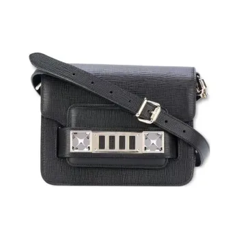 PROENZA SCHOULER Leather Shoulder Bag, Crossbody Bag Mini Women's Black
