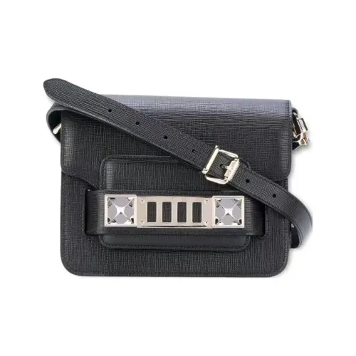 PROENZA SCHOULER Leather Shoulder Bag Crossbody Bag Mini Women's Black