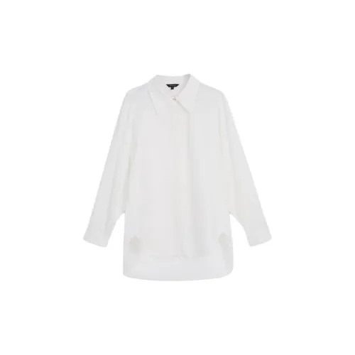 Yiner Shirts Women's Cream White