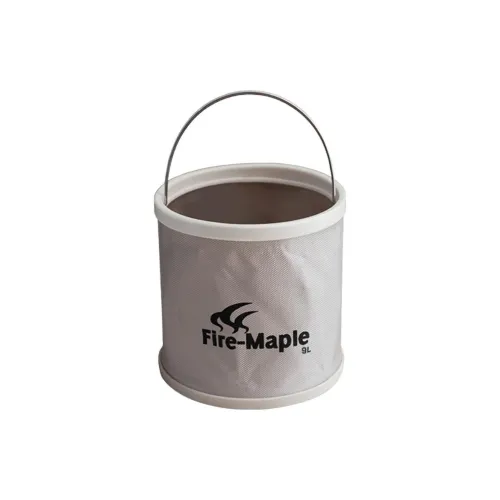 FIRE MAPLE Outdoor Water Equipment Bucket 9L Plastic, Oxford Fabric