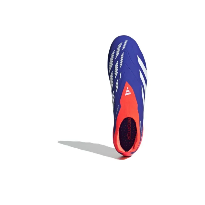 Adidas Predator Elite Laceless Artificial Ground Lucid Blue Cloud White Solar Red-4