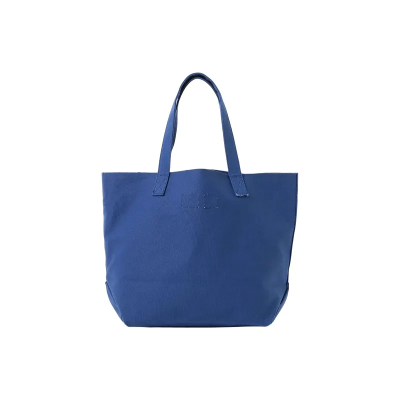 Beams Kurashiki Hump Collaboration 100% Cotton With Canvas Canvas Bag Tote Bag Shopping Bag Handbag Men's Orange/Navy-7